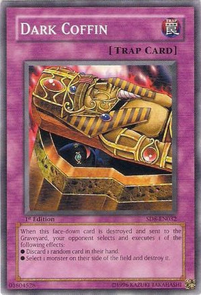 Dark Coffin (Common / Short Print) [SD8-EN032] Structure Deck: Lord of the Storm Unlimited