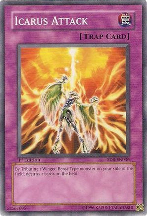 Icarus Attack (Common / Short Print) [SD8-EN036] Structure Deck: Lord of the Storm 1st Edition