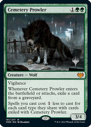 Cemetery Prowler [Promo Pack: Aetherdrift] Foil