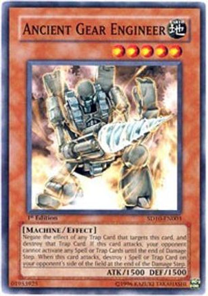 Ancient Gear Engineer (Common / Short Print) [SD10-EN003] Structure Deck: Machine Re-Volt 1st Edition