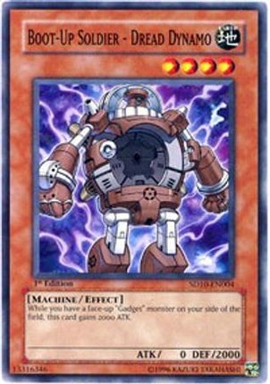 Boot-Up Soldier - Dread Dynamo (Common / Short Print) [SD10-EN004] Structure Deck: Machine Re-Volt 1st Edition