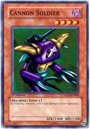 Cannon Soldier (Common / Short Print) [SD10-EN009] Structure Deck: Machine Re-Volt 1st Edition