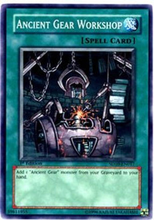 Ancient Gear Workshop (Common / Short Print) [SD10-EN017] Structure Deck: Machine Re-Volt Unlimited