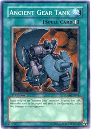 Ancient Gear Tank (Common / Short Print) [SD10-EN018] Structure Deck: Machine Re-Volt 1st Edition