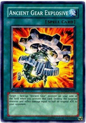 Ancient Gear Explosive (Common / Short Print) [SD10-EN019] Structure Deck: Machine Re-Volt Unlimited