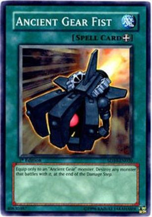 Ancient Gear Fist (Common / Short Print) [SD10-EN020] Structure Deck: Machine Re-Volt Unlimited