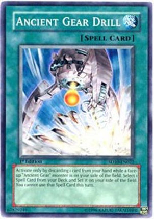 Ancient Gear Drill (Common / Short Print) [SD10-EN022] Structure Deck: Machine Re-Volt Unlimited