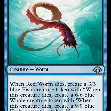 Reef Worm [Modern Horizons 3] Foil