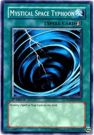 Mystical Space Typhoon (Common / Short Print) [SD10-EN024] Structure Deck: Machine Re-Volt 1st Edition