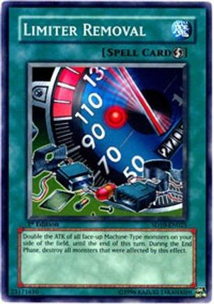 Limiter Removal (Common / Short Print) [SD10-EN025] Structure Deck: Machine Re-Volt 1st Edition