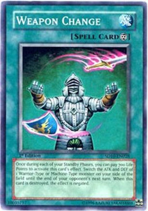 Weapon Change (Common / Short Print) [SD10-EN028] Structure Deck: Machine Re-Volt Unlimited