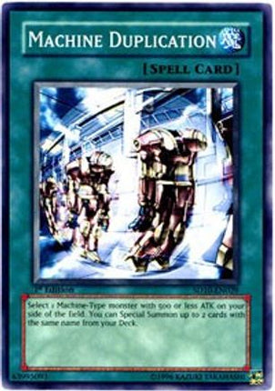 Machine Duplication (Common / Short Print) [SD10-EN029] Structure Deck: Machine Re-Volt 1st Edition