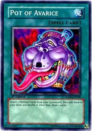 Pot of Avarice (Common / Short Print) [SD10-EN030] Structure Deck: Machine Re-Volt 1st Edition