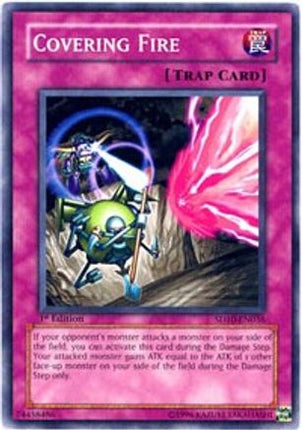 Covering Fire (Common / Short Print) [SD10-EN036] Structure Deck: Machine Re-Volt 1st Edition