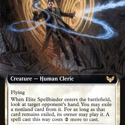 Elite Spellbinder (Extended Art) [Strixhaven: School of Mages]