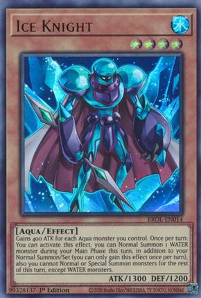 Ice Knight (Ultra Rare) [BROL-EN014] 1st Edition