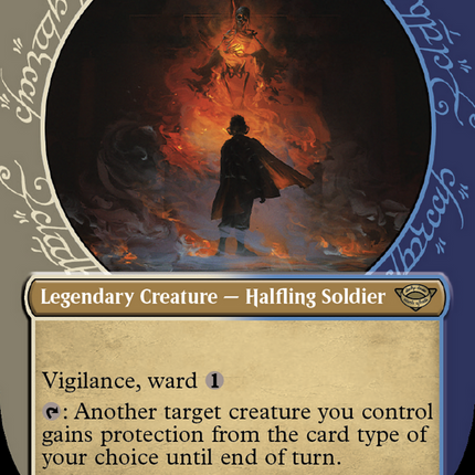 Pippin, Guard of the Citadel (Showcase) (Borderless) [The Lord of the Rings: Tales of Middle-earth]