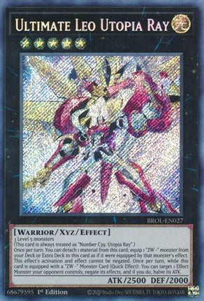Ultimate Leo Utopia Ray (Secret Rare) [BROL-EN027] 1st Edition