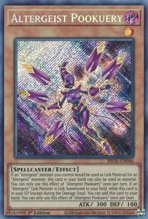 Altergeist Pookuery (Secret Rare) [BROL-EN046] 1st Edition