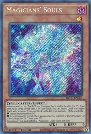 Magicians' Souls (Secret Rare) [BROL-EN066] 1st Edition