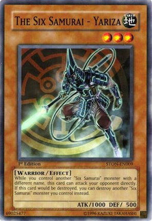 The Six Samurai - Yariza (Common / Short Print) [STON-EN009] Strike of Neos 1st Edition