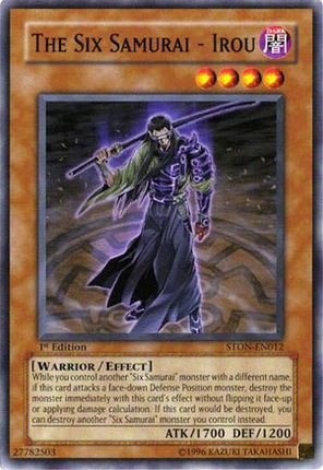 The Six Samurai - Irou (Common / Short Print) [STON-EN012] Strike of Neos Unlimited