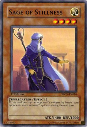 Sage of Stillness (Common / Short Print) [STON-EN016] Strike of Neos Unlimited