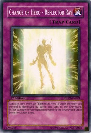 Change of Hero - Reflector Ray (Common / Short Print) [STON-EN049] Strike of Neos 1st Edition
