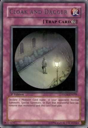 Cloak and Dagger (Rare) [STON-EN059] Strike of Neos 1st Edition