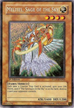 Meltiel, Sage of the Sky (Secret Rare) [STON-EN062] Strike of Neos Unlimited