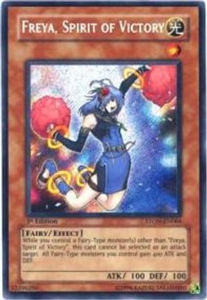 Freya, Spirit of Victory [STON-EN064] Secret Rare