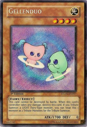Gellenduo (Secret Rare) [STON-EN067] Strike of Neos 1st Edition
