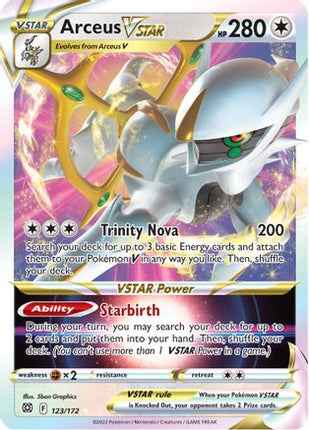 Arceus VSTAR - 123/172 [SWSH09: Brilliant Stars] Holofoil