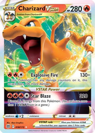 Charizard VSTAR - 18/172 [SWSH09: Brilliant Stars] Holofoil
