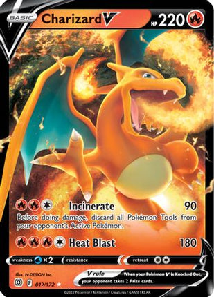 Charizard V - 17/172 [SWSH09: Brilliant Stars] Holofoil