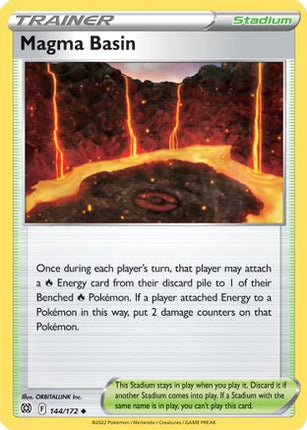 Magma Basin - 144/172 [SWSH09: Brilliant Stars]