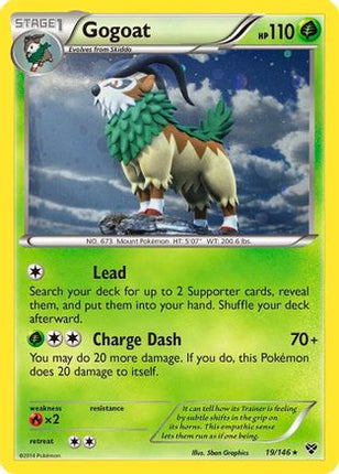Gogoat - 19/146 (Cosmos Holo) [Blister Exclusives] Holofoil