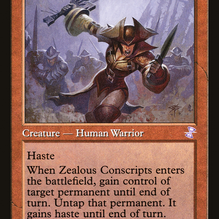 Zealous Conscripts (Retro) [Time Spiral Remastered]