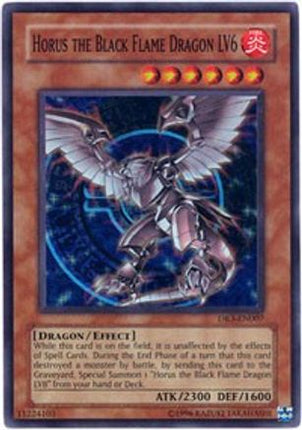 Horus the Black Flame Dragon LV6 [DR3-EN007] Super Rare