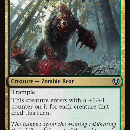 Grizzly Ghoul [Innistrad Remastered] Foil