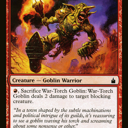 War-Torch Goblin [Ravnica: City of Guilds]