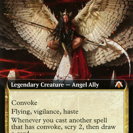 Kasla, the Broken Halo (Extended Art) [March of the Machine Commander]