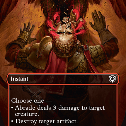 Abrade (Borderless) [Innistrad Remastered]