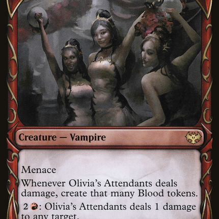 Olivia's Attendants (Showcase) [Innistrad: Crimson Vow]