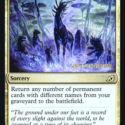 Eerie Ultimatum [Ikoria: Lair of Behemoths Promos] Prerelease Foil