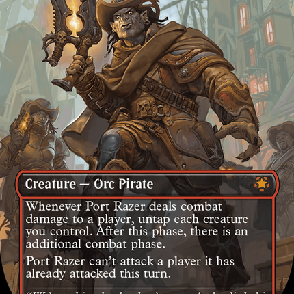 Port Razer (Borderless) [Special Guests] Foil