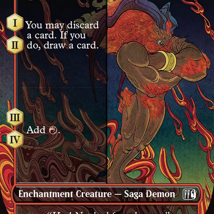 Summon: G.F. Ifrit (Borderless) [FINAL FANTASY] Foil
