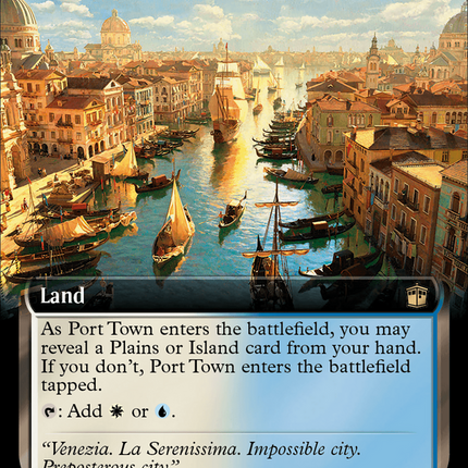 Port Town (Extended Art) [Doctor Who] Surge Foil