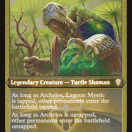 Archelos, Lagoon Mystic [Commander Legends] Foil