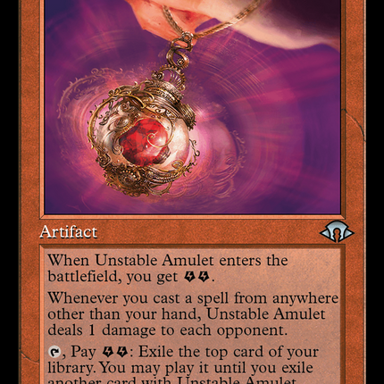 Unstable Amulet (Retro) [Modern Horizons 3] Foil